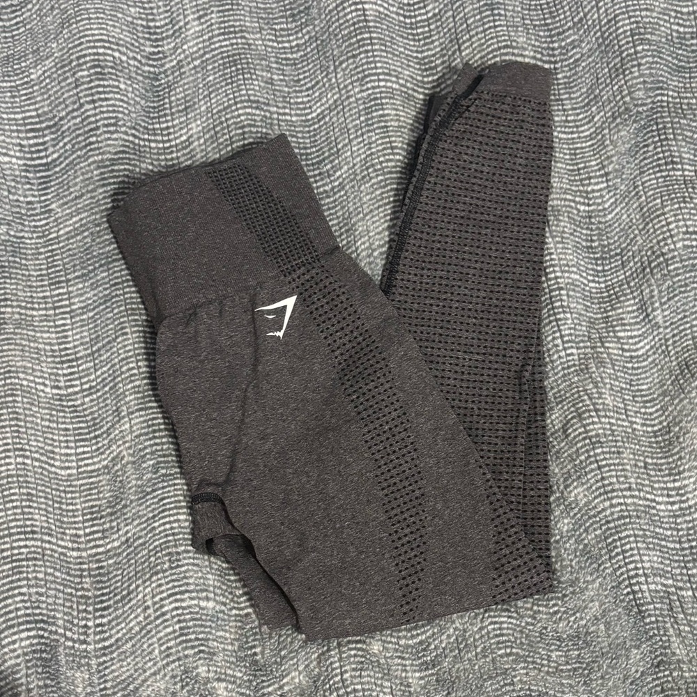 Gymshark Vital Seamless 2.0 Leggings - Grey, size small